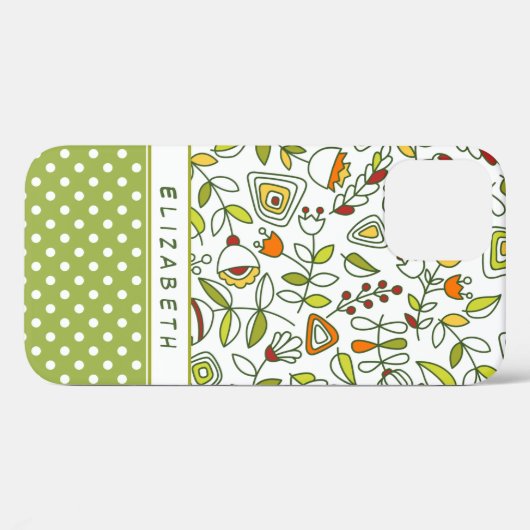 Scandinavische zomer Case-Mate iPhone case (Achterkant (horizontaal))