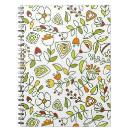 Scandinavische zomer notitieboek