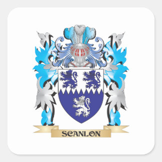 Scanlon Wapenschild - Family Crest Vierkante Sticker