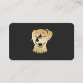 Scannable Dog Grooming Visitekaartje (Voorkant)