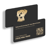 Scannable Dog Grooming Visitekaartje