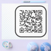 Scannable QR Bar Code Flyer (Enkel)