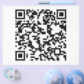 Scannable QR Bar Code Flyer (Enkel)