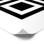 Scannable QR Bar Code Poster (Hoek)