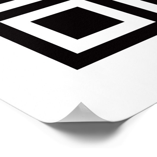 Scannable QR Bar Code Poster (Hoek)