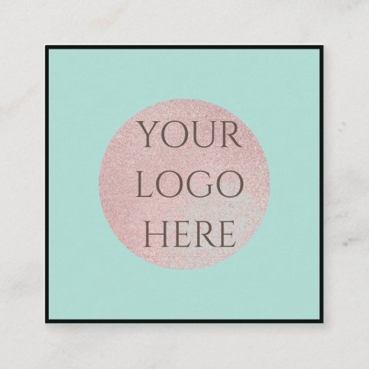 Scannable QR-code Social Media visitekaartjes (Achterkant)