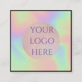 Scannable QR-code Social Media visitekaartjes (Achterkant)