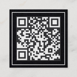 Scannable QR Premium Contactkaartje