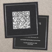 Scannable QR Premium Contactkaartje