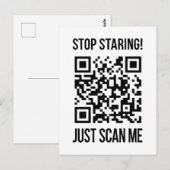 Scannen: Doe wat je ziel gelukkig maakt Briefkaart (Voorkant / Achterkant)