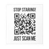 Scannen: Doe wat je ziel gelukkig maakt Notitieblok (Voorkant)