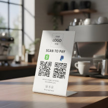 Scannen naar betalen QR-code sociale media