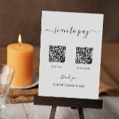 Scannen naar Pay Sign, Venmo, Cash App, PayPal QR Kaart