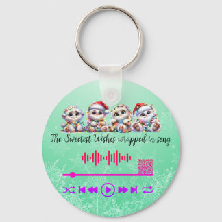 Scannen naar, verpakt in een Sleutelhanger met num