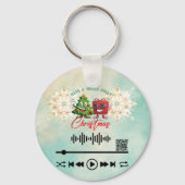 Scannen naar video, " A Jolly Holly " Sleutelhanger (Voorkant)