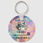 Scannen naar video, "Cold outside"-Sleutelhanger Sleutelhanger (Voorkant)