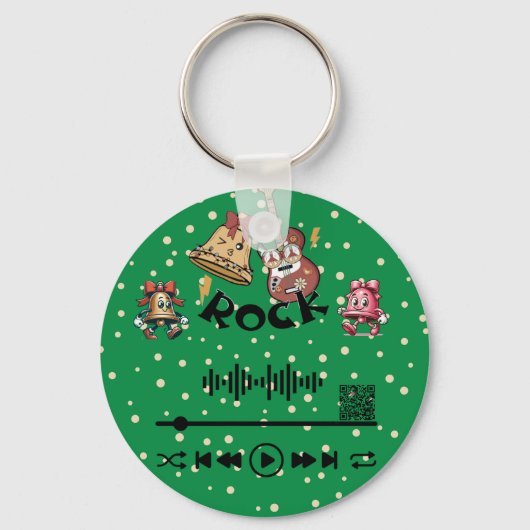 Scannen naar video, "Dit is het seizoen voor" Sleutelhanger (Voorkant)