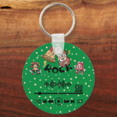 Scannen naar video, "Dit is het seizoen voor" Sleutelhanger (Achterkant)