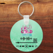 Scannen naar video, koud buiten sleutelhanger (Voorkant)