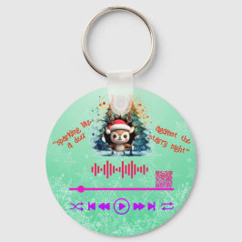 Scannen naar video, "Red Nose" Sleutelhanger