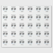 Scannen om q of code paypal venmo te betalen Voeg  Cadeaupapier (Vlak)