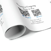 Scannen om q of code paypal venmo te betalen Voeg  Cadeaupapier (Rol Hoek)