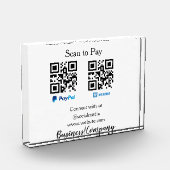 Scannen om q of code paypal venmo te betalen Voeg  Fotoblokken (Links)