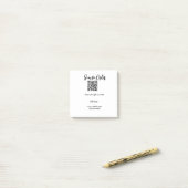Scannen om QR-code te scannen Website-e-mail toevo Post-it® Notes (Op bureau)