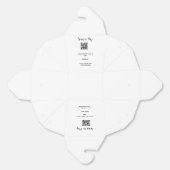 Scannen om te betalen Scannen QR-code toevoegen we Bedankdoosjes (Ongevouwen)