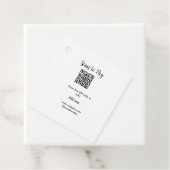 Scannen om te betalen Scannen QR-code toevoegen we Bedankjes Labels (In situ)