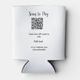 Scannen om te betalen Scannen QR-code toevoegen we Blikjeskoeler