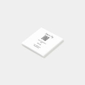 Scannen om te betalen Scannen QR-code toevoegen we Post-it® Notes (Schuin)