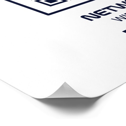 Scannen om verbinding te maken met het Internet-ne Poster (Hoek)