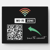 Scannen om verbinding te maken met QR-code Interne Fotoplaat (Voorkant)