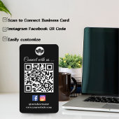 Scannen om verbinding te maken met Visitekaartje |