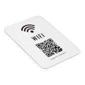 Scannen om WiFi-magneet te verbinden met QR-codeon Magneet (Rechterzijde)