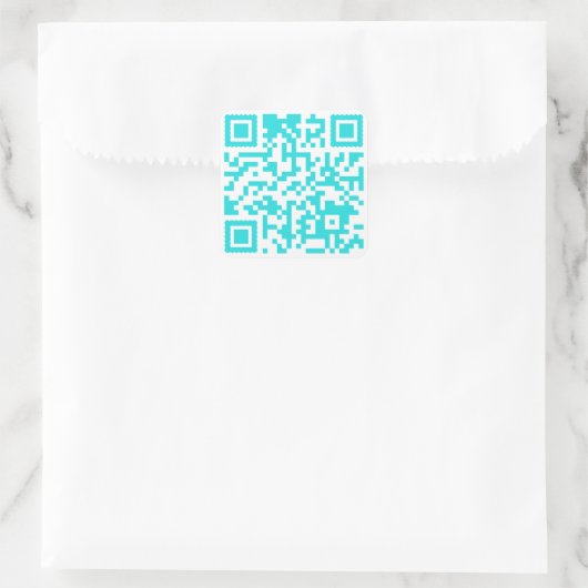 Scannen & ontdekken: QR Code Sticker (Tas)