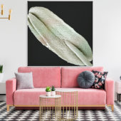 Scanning-elektronenmicroscoop afbeelding van een a canvas afdruk (Insitu (Woonkamer))