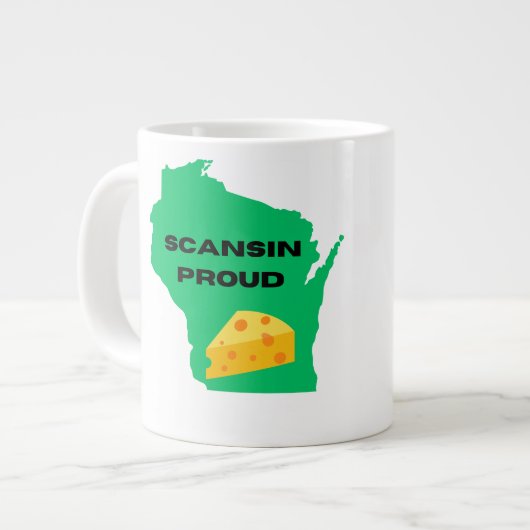 Scansin (Wisconsin) Trots! Grote Koffiekop (Links)
