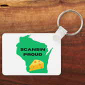Scansin (Wisconsin) Trots! Sleutelhanger (Voorkant)