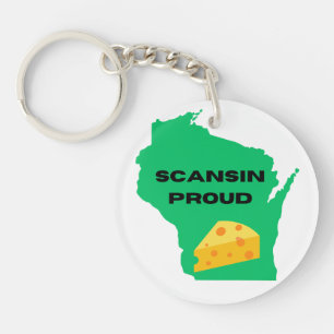 Scansin (Wisconsin) Trots! Sleutelhanger
