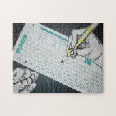 scantron illustratie legpuzzel (Horizontaal)