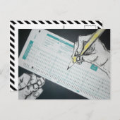 scantropine illustratie briefkaart (Voorkant / Achterkant)