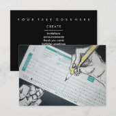 scantropine illustratie kaart (Voorkant / Achterkant)