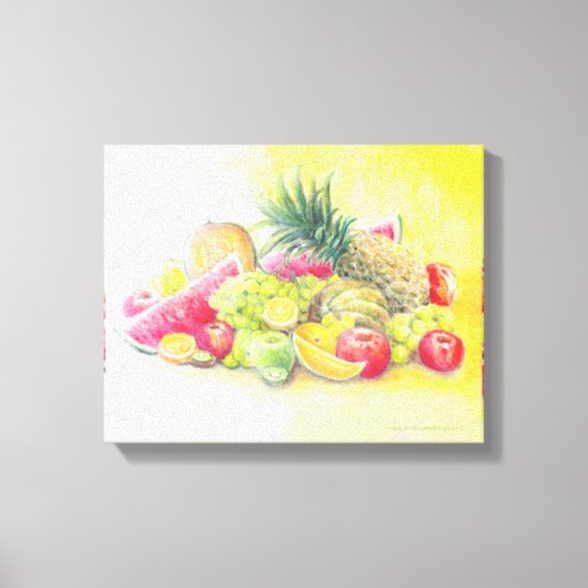 Scanvasafdruk voor fijne vruchten canvas afdruk (Voorkant)