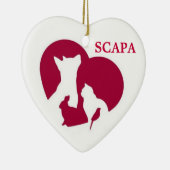 SCAPA Logo-versiering Keramisch Ornament (Rechts)