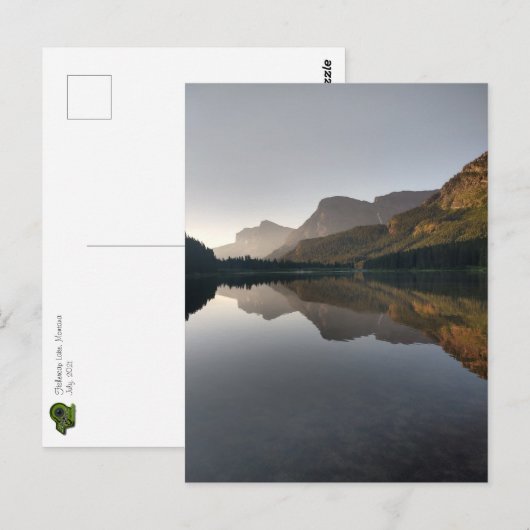 Scape Briefkaart - Fishercap Lake, MT (Voorkant / Achterkant)