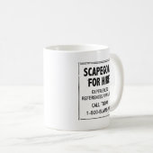 Scapegoat voor huur koffiemok (Voorkant rechts)