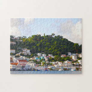 Scapes van de Grenadines. Legpuzzel