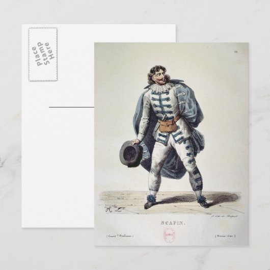 Scapin Briefkaart (Voorkant / Achterkant)